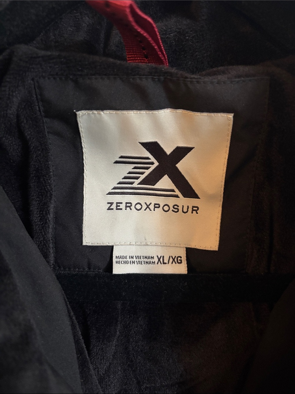 Black Quilted Puffer Jacket with Plush Collar - Picture 2 of 4
